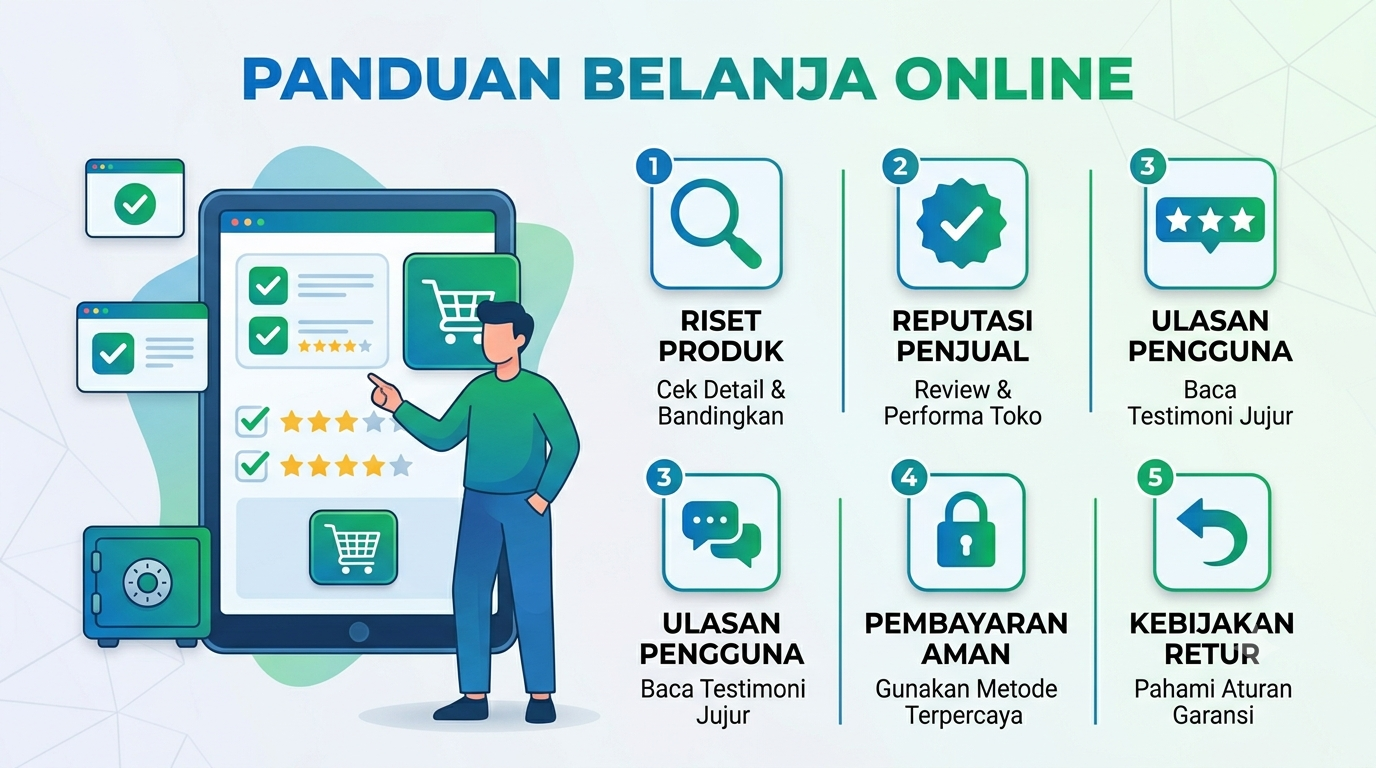 Panduan Belanja produk secara online
