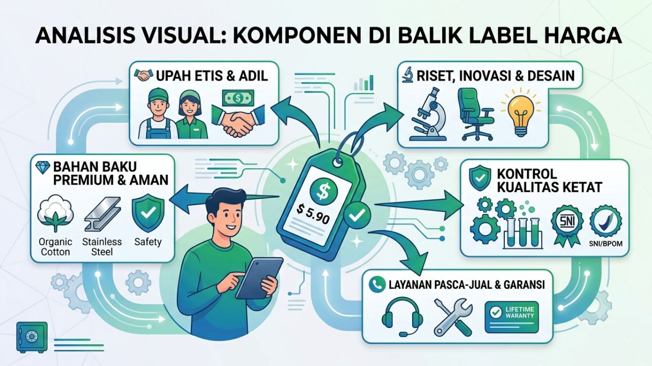 Panduan Transparansi: Mengapa Produk Berkualitas Memiliki Harga Lebih Tinggi? (Value Behind Price)