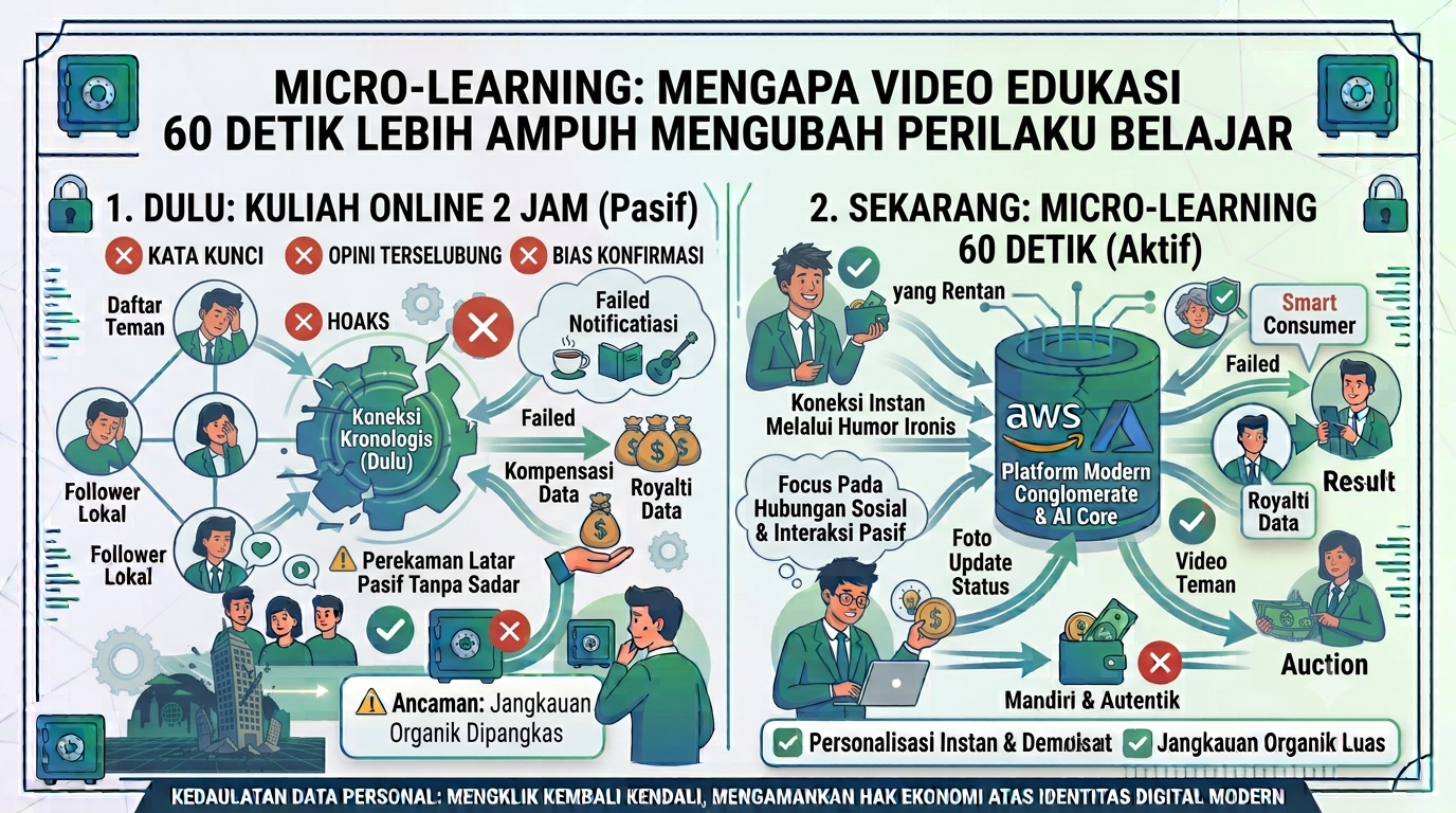 Micro-Learning: Mengapa Video Edukasi 60 Detik Lebih Ampuh Mengubah Perilaku Belajar