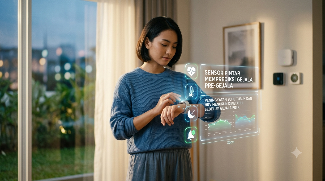 Biotech Meets Digital: Bagaimana sensor digital modern yang ditanam di jam tangan pintar mulai bisa memprediksi gejala penyakit sebelum gejalanya muncul di tubuh kita.